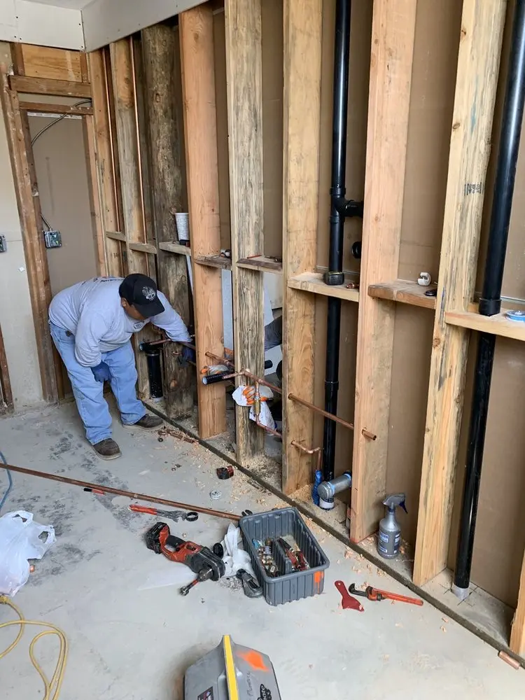 Commercial rough-in plumbing for Water Heater Replacement in Tega Cay